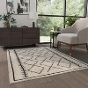 5'x7' Rectangle Woven Solid Area Rug Off-White - Masada Rugs - 2 of 4