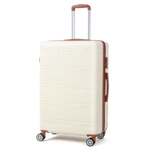Lightweight Expandable ABS Hardshell Suitcase with TSA Lock, Spinner Wheels, and Telescopic Handle, Hardside Luggage for Men Women - 1 of 4