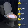 Mirexion Elongated Smart Bidet Toilet Seat, Electric Smart Heated Seat with Slow Closes - 3 of 4