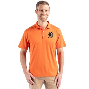 Detroit Tigers Cutter & Buck Coastline Epic Comfort Recycled Mens Polo - 1 of 1