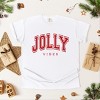 Simply Sage Market Jolly Vibes Varsity Thick Outline Garment Dyed Tee - 3 of 4