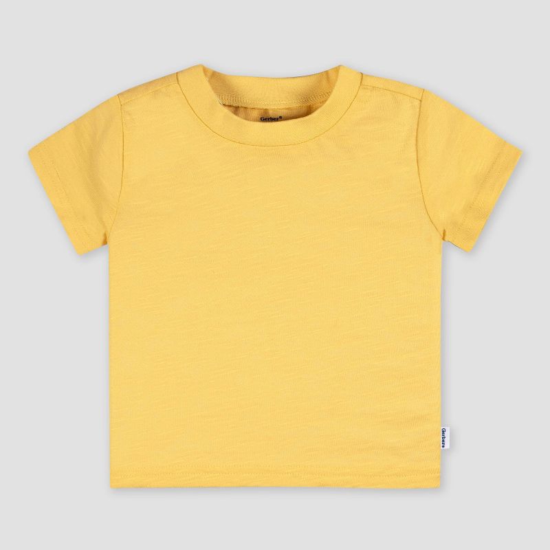Gerber Baby 5pk Short Sleeve T-Shirt, 3 of 16