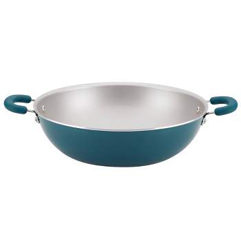  Kamberg 000 Wok 30 cm with Removable Handle Cast Aluminium  Stone Coating Glass Lid Suitable for All Heat Sources Including Induction  PFOA Free: Home & Kitchen
