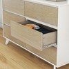 Max & Lily Solid Wood Scandinavian 6-Drawer Dresser - 3 of 4