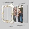 REGALWOVEN Pearl Plated Glass Front Tabletop Display Decoration Photo Frame - 2 of 4