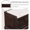 Modern Storage Bench, with Drawers & Removable Cushion, Shoe Bench, for Bedside, Living Room, Entryway, Multiple Design Styles & Color Combinations - 4 of 4
