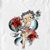Men's Betty Boop Cutie Rose Tattoo T-Shirt - 2 of 4