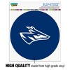 University of Nebraska at Kearney Primary Logo Automotive Car Window Locker Circle Bumper Sticker - 3 of 4