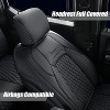 2009-2018 Ram 1500, 2010-2024 Ram 2500 3500 Crew Cab Custom Fit Seat Covers Coverado Leather Auto Seat Protector with Concave Front, Split Curved Back/ Flat Back Seats Full Coverage - 4 of 4