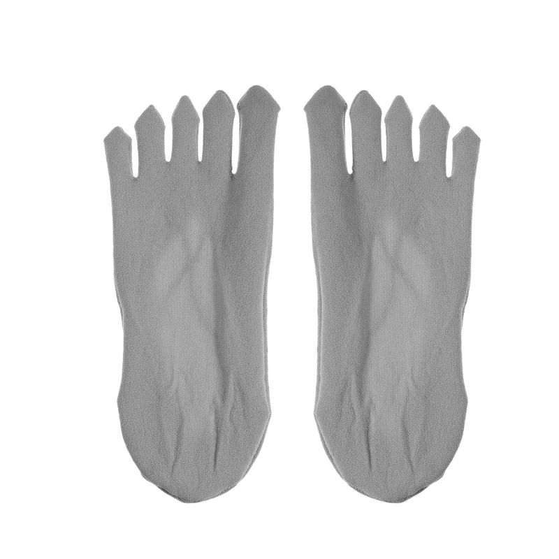 Unique Bargains Invisible Five Fingers Socks Breathable Soft Fashion No Show Socks for Women 3 Pairs, 5 of 7