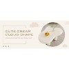 39.4in Cloud Coffee Table,Modern Carton Center Table for Living Room, Home Office, Funky Minimalist Tea Table (White) - 4 of 4