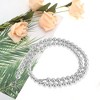 Unique Bargains Faux Pearl Handbag Strap Silver Tone 1 Pc - 4 of 4