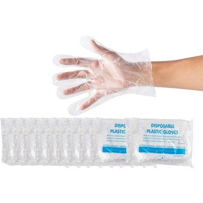 plastic baking gloves