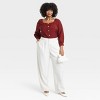 Women's Balloon 3/4 Sleeve Square Neck Blouse - A New Day™ - 3 of 3