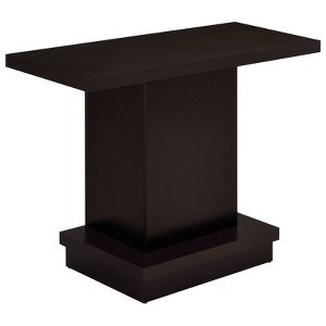 Reston Wood Console Sofa Table Cappuccino Brown - Coaster - 1 of 4