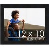 PosterPalooza | Photo Size Modernist Black Picture Frame - UV Acrylic, Foam Board Backing, Hanging Hardware - 2 of 4