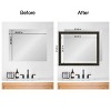 Amanti Art Mirror Makeover Bathroom Mirror Frame Border Kit - Fully Assembled Peel and Stick Frame - Mirror NOT Included - Shipwreck  Narrow Trim - 4 of 4