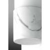 Progress Lighting, Blanco Collection, 1-Light LED Wall Bracket, Brushed Nickel, Etched Glass Shade - 3 of 4