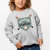 The Juniper Shop Ballpark Brother Toddler Sweatshirt - 3 of 4