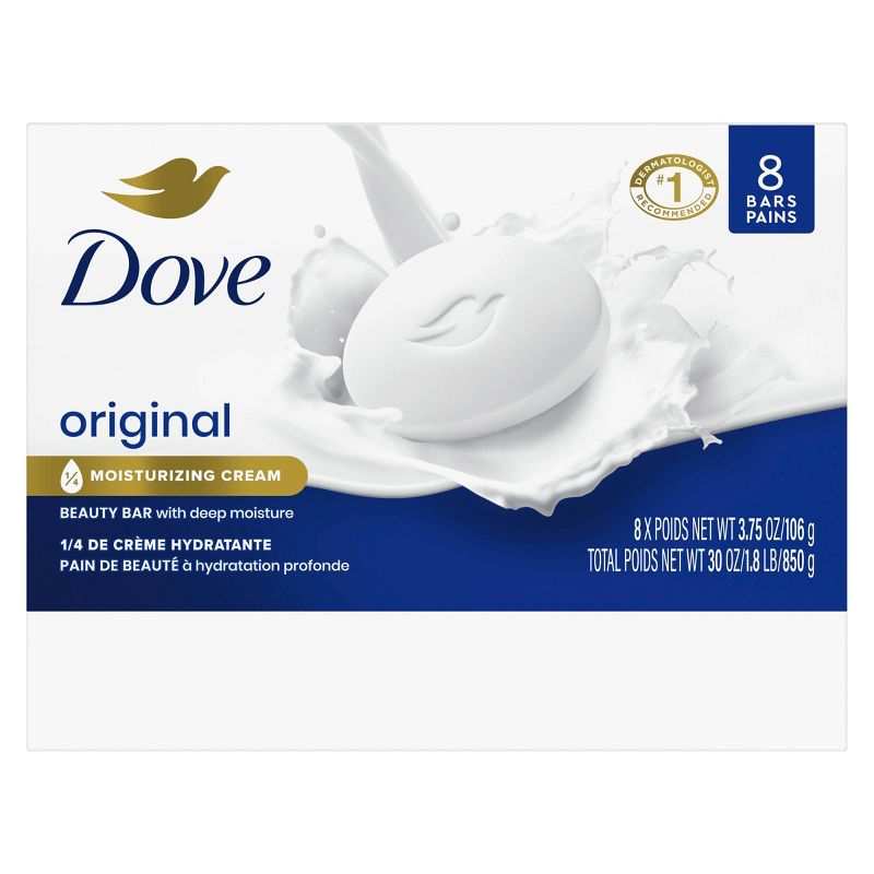 Dove Beauty White Moisturizing Beauty Bar Soap, 4 of 17