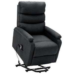 vidaXL Recliner Electric Power Lift Recliner Chair for Home Theater Fabric - 1 of 4