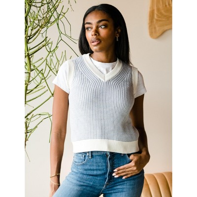 ABLE Women's Liza V-Neck Sweater Vest