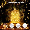 FAAYFIAN 6-Pack Fairy Lights with Remote and Timer, 6.5 ft Battery Operated Waterproof Silver Wire String Lights - 2 of 4