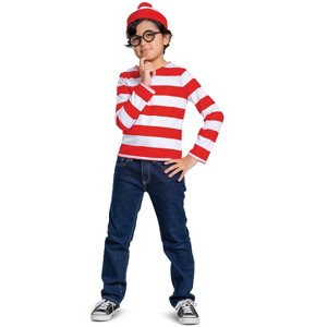 Where's Waldo? Waldo Classic Toddler/Child Costume - 1 of 2