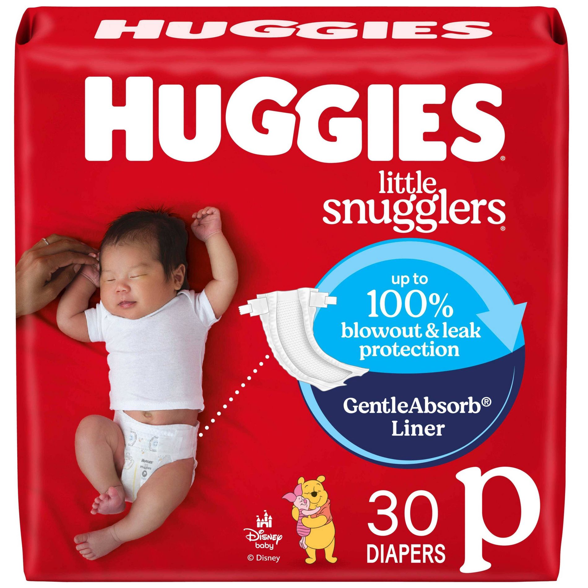 Huggies Little Snugglers Disposable Diapers - (Select Size and Count)