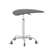 NicBex End Table Simple Side Table with Glass Tabletop and Metal Legs Modern Coffee Table for Living Room, Bedroom - 3 of 4