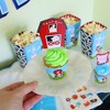 Big Dot of Happiness Farm Animals - Baby Shower or Birthday Party Decorations - Party Cupcake Wrappers - Set of 12 - 2 of 4