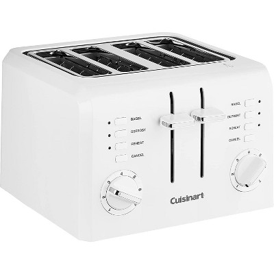 Cuisinart CPT-142FR Plastic 4 Slices Toaster White - Certified Refurbished
