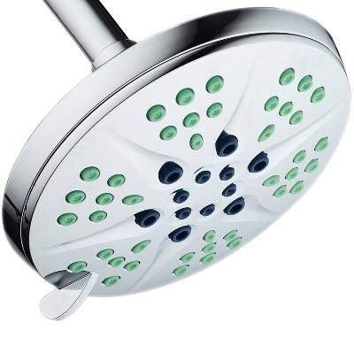 6" Six Setting High Pressure Ultra Luxury Rainfall Shower Head - Hotelspa Notilus