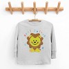 The Juniper Shop Mini Smiley Lion Paws Toddler Long Sleeve Tee - 2 of 4
