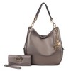 MKF Collection Ashley Vegan Leather Women’s Hobo Shoulder Bag with Wristlet Wallet by Mia K - 2 of 4