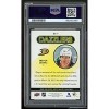 Trevor Zegras Card 2021-22 Upper Deck Dazzlers Purple #DZ-1 PSA 8 - 2 of 2