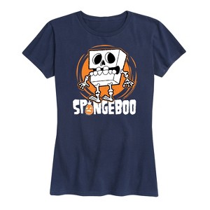 Women's - SpongeBob SquarePants - Spongeboo Short Sleeve Graphic T-Shirt - 1 of 4