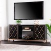 Marradi Media Console w/ Storage  - MS1111956 - Black - SEI - 2 of 4