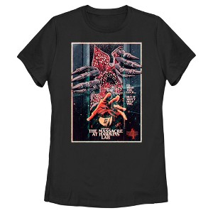 Women's Stranger Things Retro Massacre At Hawkins Lab T-Shirt - 1 of 4