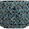 Dahlia Studios Bloomer 7 1/2" Wide Blue Floral Decorative Vase - 3 of 4