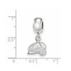Black Bow Jewelry Sterling Silver Colorado Avalanche NHL Bead Charm - 3 of 4