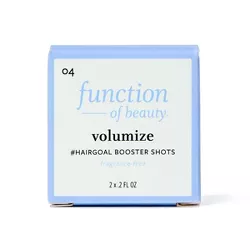Function of Beauty Volumize #HairGoal Booster Shots with Amaranth Seed Extract - 2pk/0.2 fl oz