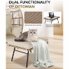 homfan Patio Egg Chair Outdoor with Ottoman - Wicker Egg Chair Oversized Patio Lounge Chairs with Cushions, Metal Frame Stand - 4 of 4