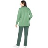 Woman Within 2-Piece Fleece Polo Set - 3 of 4