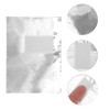 Unique Bargains Women's Durable Nail Art Tools Nail Polish Remover Foil Silver Tone 100pcs - 3 of 4