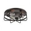 Elk Home Wickshire 3 - Light Flush Mount in  Matte Black - 3 of 4