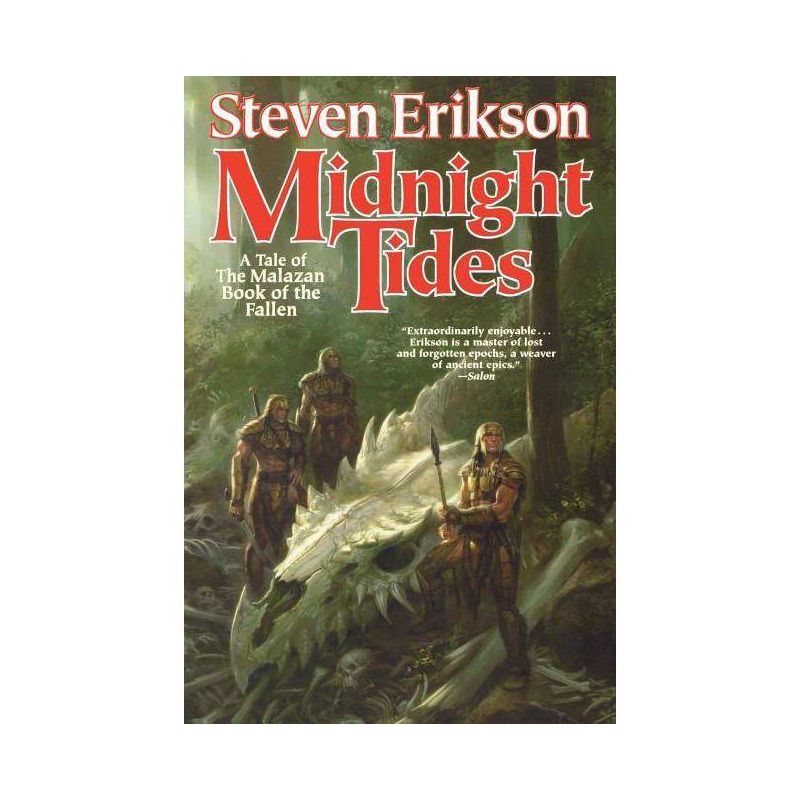 Midnight Tides - (Malazan Book of the Fallen) by  Steven Erikson (Paperback), 1 of 2