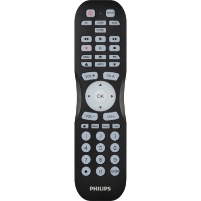 Philips 4-Device Universal Remote Control Pearl White