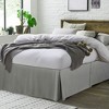 PiccoCasa Polyester Classic Pleated Tailored Styling Dust Ruffled Bed Skirts 14" 1 Pc - 2 of 4