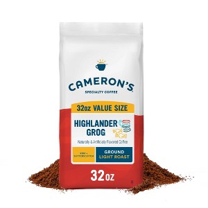 Cameron's Coffee Highlander Grog Light Roast Ground Coffee - 1 of 4